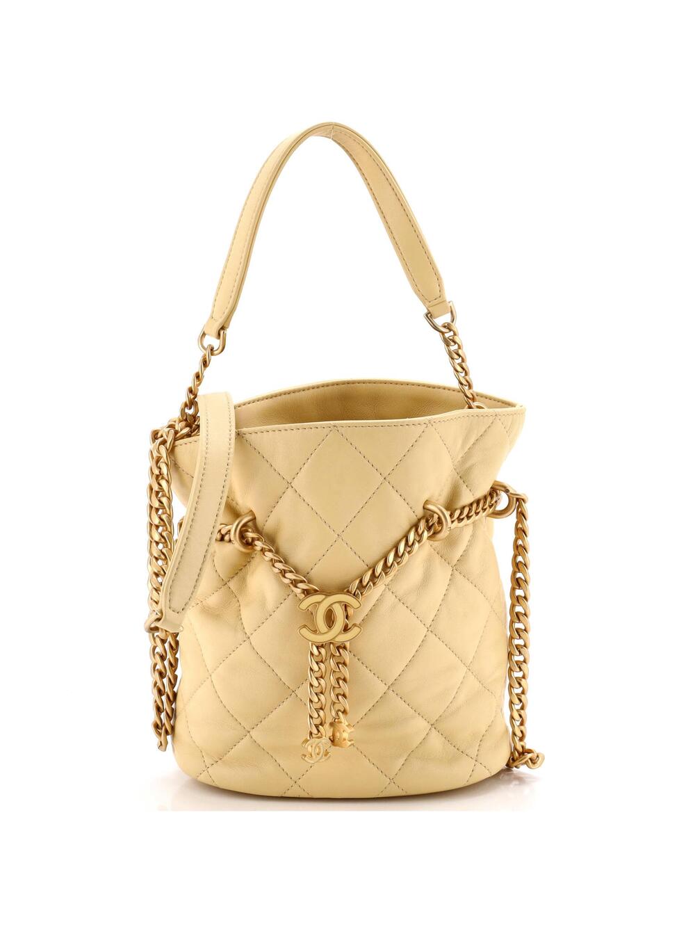 Chanel Pending Cc Drawstring Bucket Bag #343102C45B
